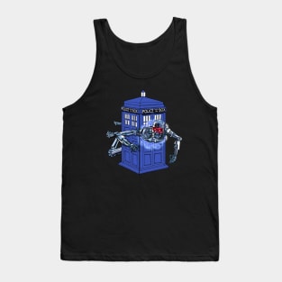 Two Time Machines: The TARDIS and the Terminator Tank Top